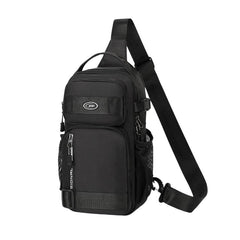 Portable Men Sports Chest Bag, Large Capacity Casual Shoulder Bag