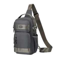 Portable Men Sports Chest Bag, Large Capacity Casual Shoulder Bag