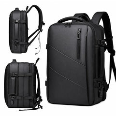 WEIXIER B683 Large Capacity Expandable Backpack Men Business Laptop Pack