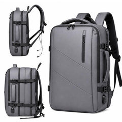 WEIXIER B683 Large Capacity Expandable Backpack Men Business Laptop Pack