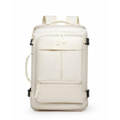 Expandable Travel Backpack Flight Approved Carry On Gym Backpack with Shoe Compartment USB Port