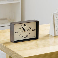 wozoom Living Room Table Clock Ornament Vintage Home Desk Clock