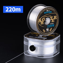 NAIGUAN Fluorocarbon Fishing Line Abrasion Resistant Invisible Carbon Lure Leader Line, No. 0.8, No. 1.0, No. 1.2, No. 1.5, No. 2.0, No. 2.5, No. 3.0, No. 4.0