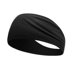 Kids Sweat-Wicking Quick-Dry Headband Milk Silk Widened Sports Running Hair Band