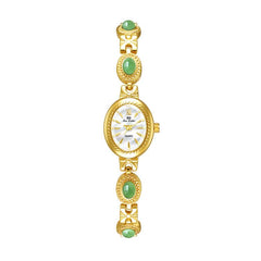 BS Bee Sister FA1859 Women Oval Bracelet Watch Vintage Analog Quartz Jewelry Dress Wristwatch