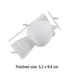 3D Mushroom Silicone Molds for Epoxy Resin Casting DIY Aromatherapy Gypsum / Candle / Soap, 001, 002, 003, 004