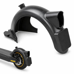 For Ninebot MAX G30D Rear Mudguard Kit Electric Scooter Fender Replacement, Without Tail Light, With Tail Light