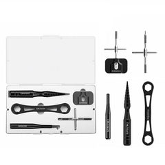 CHUIXIAN 5pcs /Box Aluminum Fishing Reel Maintenance Tool Kit Spool Bearing Pin Remover Wrench Set for Baitcasting