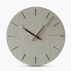 wozoom 12 inch Silent Wall Clock Minimalist Quartz Clock For Office Living Room