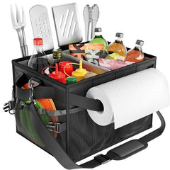 Waterproof Abrasion-Resistant Grill Storage Bag Thickened Oxford Fabric Outdoor Camping Picnic Tool Box