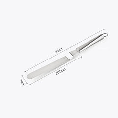 Stainless Steel Cream Spatula Stainless Steel Bell Knife Cake Spatula Baking Scraper Baking Tools