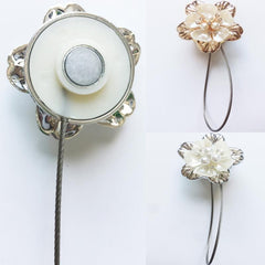 2 PCS Magnet Curtain Buckle Curtain Hook