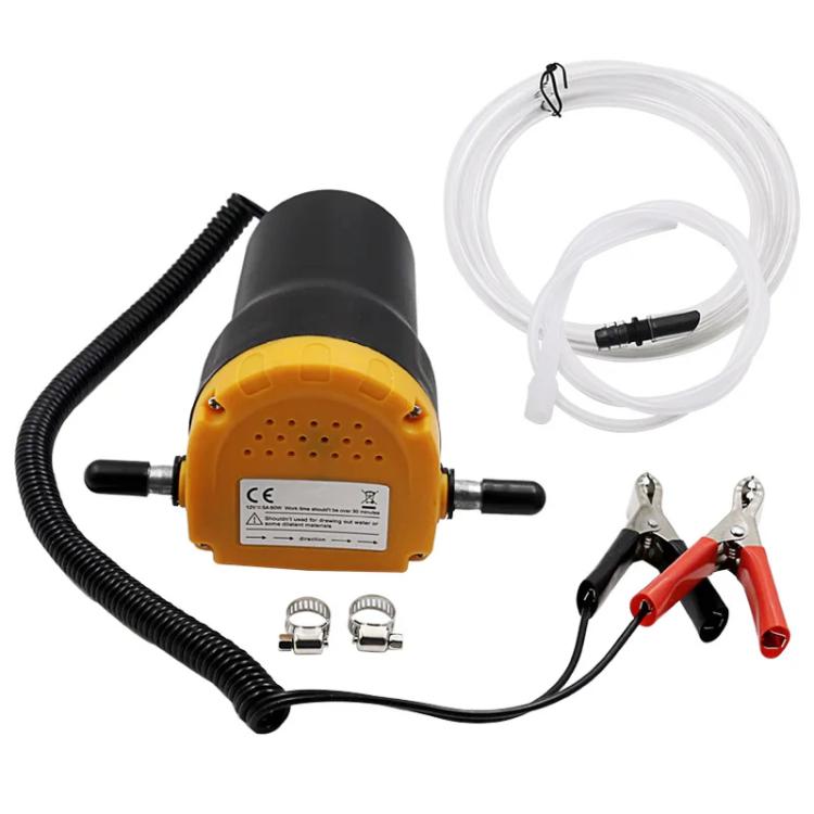24V 60W Oil / Crude oil Fluid Sump Extractor Scavenge Exchange Transfer Pump Suction Transfer Pump + Tubes for Auto Car Boat Mot, 24V