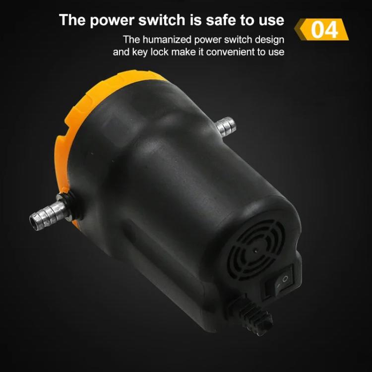 24V 60W Oil / Crude oil Fluid Sump Extractor Scavenge Exchange Transfer Pump Suction Transfer Pump + Tubes for Auto Car Boat Mot, 24V