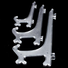 10 PCS Plastic High Transparent Frame Holder, 3 inch, 4 inch, 5 inch, 6 inch, 7 inch, 8 inch, 9 inch, 10 inch, 11 inch