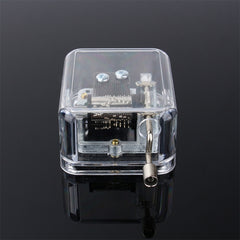 Music Box DIY Craft Vintage Musical Gold Hand Music Boxes