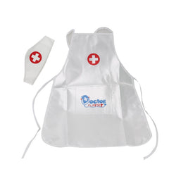 3 Sets Children Pretend Play Doctor Nurse Costume Performance Clothing Toy, 3 Sets Play Doctor Nurse Costume