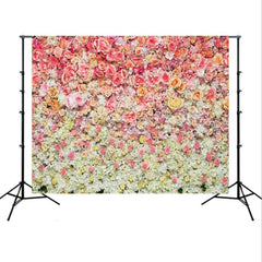 1.5m x 2.1m Rose Wall Wedding Party Photo Photography Background Cloth, Rose Wall
