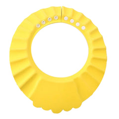 3 PCS Safe Baby Shower Cap Kids Bath Visor Hat Adjustable Baby Shower Cap Protect Eyes Hair Wash Shield for Children Waterproof Cap, Yellow+wave, Blue+wave, Yellow+Round, Blue+Round, Pink+wave, Pink+earflaps, Yellow+earflaps, Blue+earflaps, Pink+Round