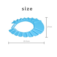 3 PCS Safe Baby Shower Cap Kids Bath Visor Hat Adjustable Baby Shower Cap Protect Eyes Hair Wash Shield for Children Waterproof Cap, Yellow+wave, Blue+wave, Yellow+Round, Blue+Round, Pink+wave, Pink+earflaps, Yellow+earflaps, Blue+earflaps, Pink+Round