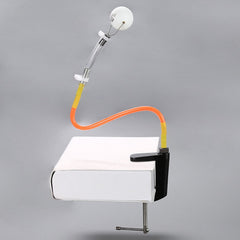 HUIESON HS-P-L22 PVC Universal Variable Table Clip Table Tennis Serving Training Machine Set, HS-P-L22