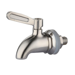 Drink Dispenser Beverage Wine Barrel Tap Spigot Stainless Steel Coffee Juice Faucet, 12mm, 16mm