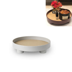 Multifunctional Storage Fruit Tay Cup Perfume Debris Desktop Decoration Plate Tray