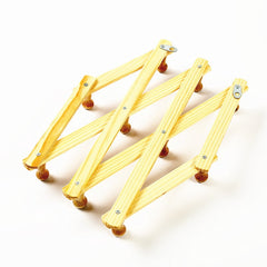 Solid Wooden Retractable Wall Hanging Folding Coat Rack Drying Rack, Coat Rack Drying Rack