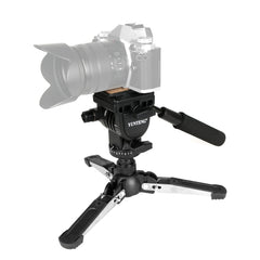 YUNTENG VCT-288RM SLR Camera Monopod Camera Support Foot Hydraulic Head Professional Photography Stand, Max Height: 1.48m, VCT-288RM