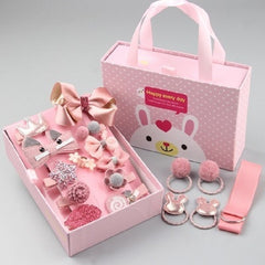 18pcs / Sets Baby Hair Accessories Girls Hairpin Hair Ring Boxed, TBD077045401A, TBD077045401B, TBD077045401C, TBD077045401D, TBD077045401E