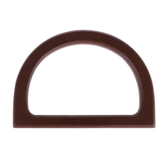 D-shaped Wooden Handle Handbag Accessories, D-shaped Wooden Handle