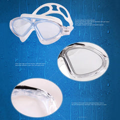 JIEJIA J8170 Large Frame Adult Waterproof and Anti-fog Swimming Glasses, J8170(Black Transparent), J8170(Pink Transparent)