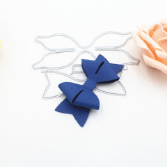 3D Bow Scrapbook Envelope Paper Mold Metal Embossing Cutting Knife Mold, 3D Bow Scrapbook Shape