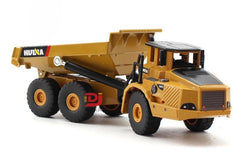 Alloy Articulated Dump Truck Model Children Alloy Toy Car Ornaments, Articulated Dump Truck