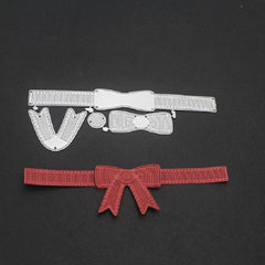 Bowknot Carbon Steel Knife Mold DIY Photo Album Cutting Book Making Mold, Bowknot Shape