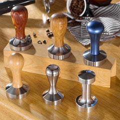 Stainless Steel Solid Wood Handle Integrated Coffee Powder, 57.5mm Red Sandalwood Handle, 58mm Red Sandalwood Handle, 57.5mm Oak Handle, 58mm Oak Handle, 57.5mm Rosewood Handle, 58mm Rosewood Handle, 57.5mm Stainless Steel Detachable Handle            ...