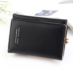 Short Wllet Lady Small Wallet Multi-Card Three Fold