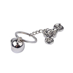 Classic 3D Simulation Model Of Motorcycle Motorcycle Helmet Charms Creation Alloy Key Chain Key Holder Car Key, Motorcycle Shape