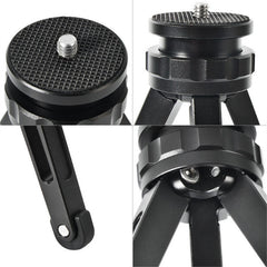 BEXIN Pocket Mini Metal Desktop Tripod Mount Live Broadcast Tripod, BEXIN Pocket