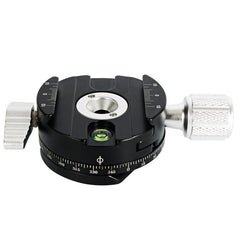 BENXIN QJ07 Panoramic Clip Holder 360 Degree Rotating Pan/tilt Tripod SLR Camera Quick Mounting Plate Panoramic Clip Holder