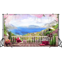 3m x 1.8m Scenery Seamless Party Photo Selfie Photography Background Cloth