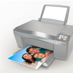 100 PCS 6 Inch Inkjet Printing Paper Photo Paper Color Single-Sided Coated Printing Highlight Waterproof Lluminous Paper, 6 Inch Inkjet Printing Paper