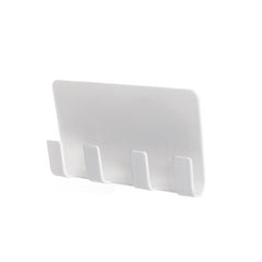 Practical Wall Sticking Phone Charging Holder Socket Strong Sticky Adhesive Sopport Rack Shelf With Hooks