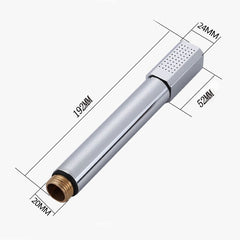 Bathroom Chrome Pure Copper Round Hand Chower, Round Hand Shower