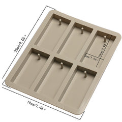 Aromatherapy Wax Handmade Soap Silicone Mold, Six Grid Rectangle, Three Rectangle Three Oval, Six Lattice Rhombus, Three  Round Three Ring, Six Lattice Round Key, Two Round Two Square Two Rhombus