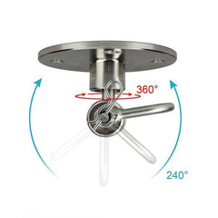 Pear Shape Ball Speed Ball Special Rotator Metal Universal Buckle Hook Boxing Supplies Accessories, Metal Hook