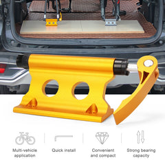 Bicycle Front Fork Fixed Clip Luggage Rack, (Yellow), (Black)