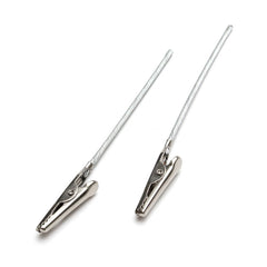 40 PCS Metal Wire Rope Alligator Clips, 8cm, 10cm, 12cm