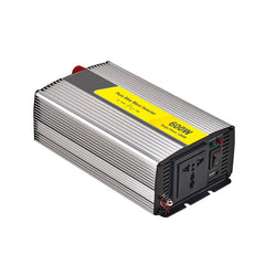 SUVPR DY-LG600S 600W DC 24V to AC 220V Pure Sine Wave Car Power Inverter with Universal Power Socket, 600W DC 12V, 600W DC 24V