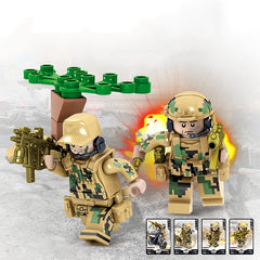 KAZI Wolf Fang Field Team Building Block Educational Toys, Age Range: 6 Years Old Above, 82015